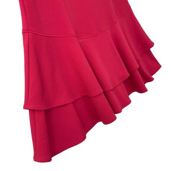 Shelby and Palmer Pink Fit and Flare A-Line Midi Dress Size 8 NWT - Picture 3 of 7